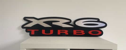 XR 6 TURBO Signs