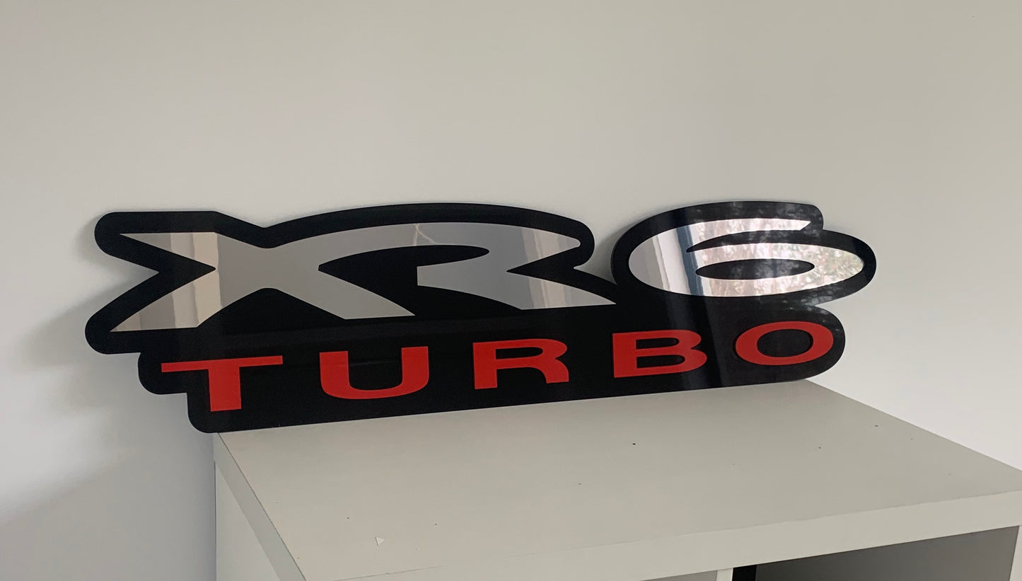 XR 6 TURBO Signs