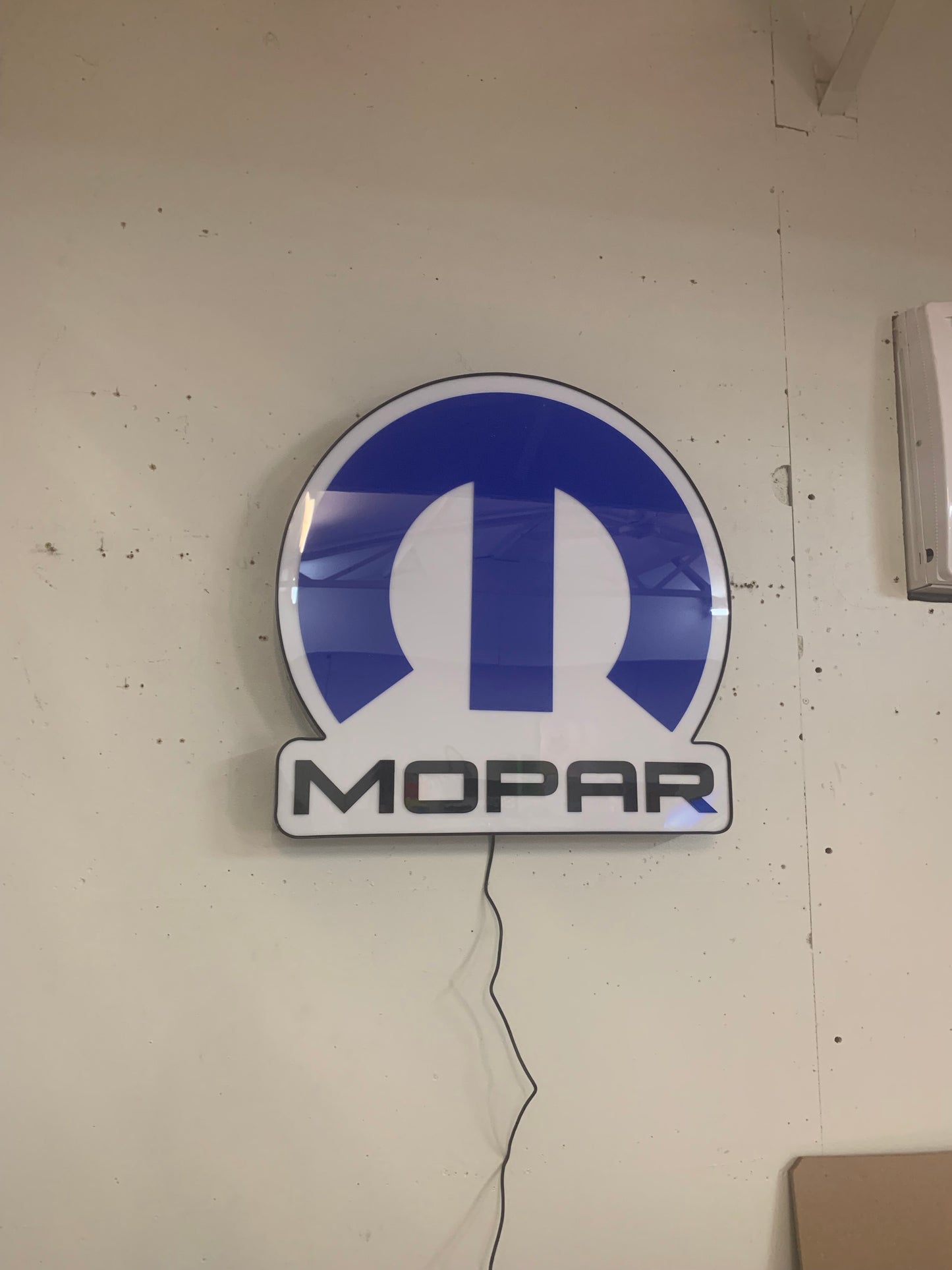Mopar Lightbox signs