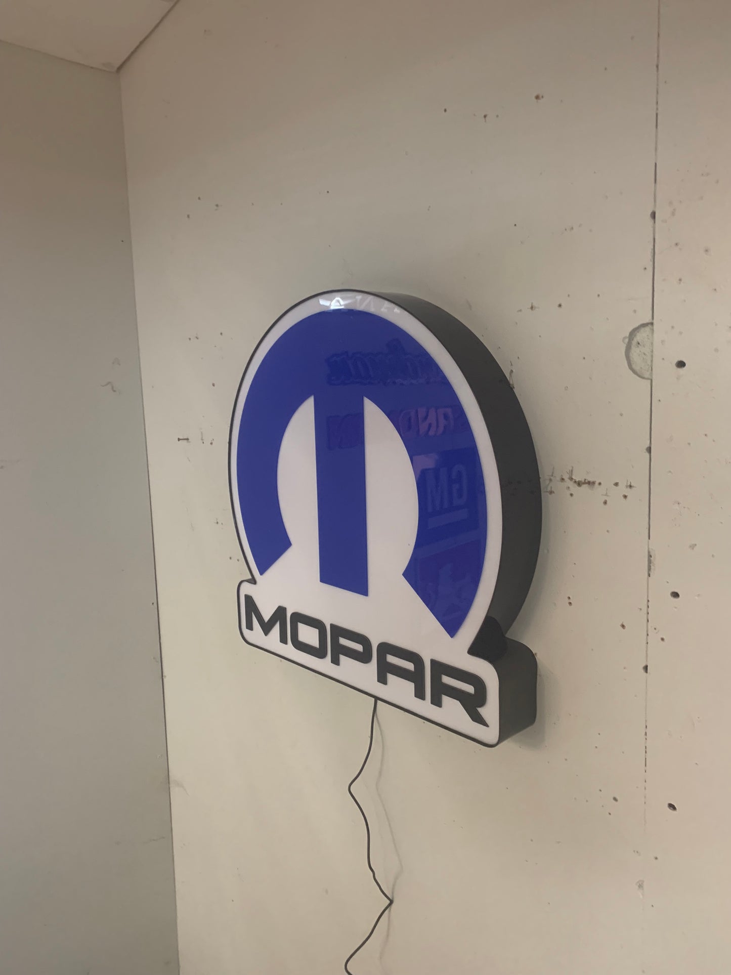 Mopar Lightbox signs