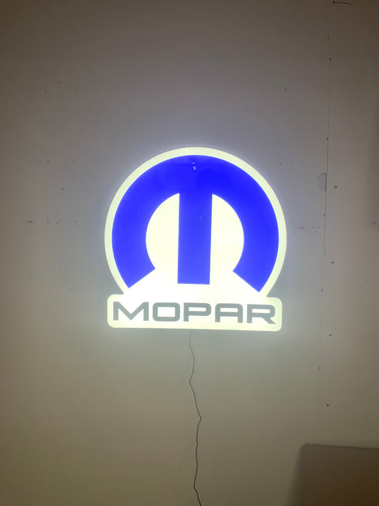 Mopar Lightbox signs
