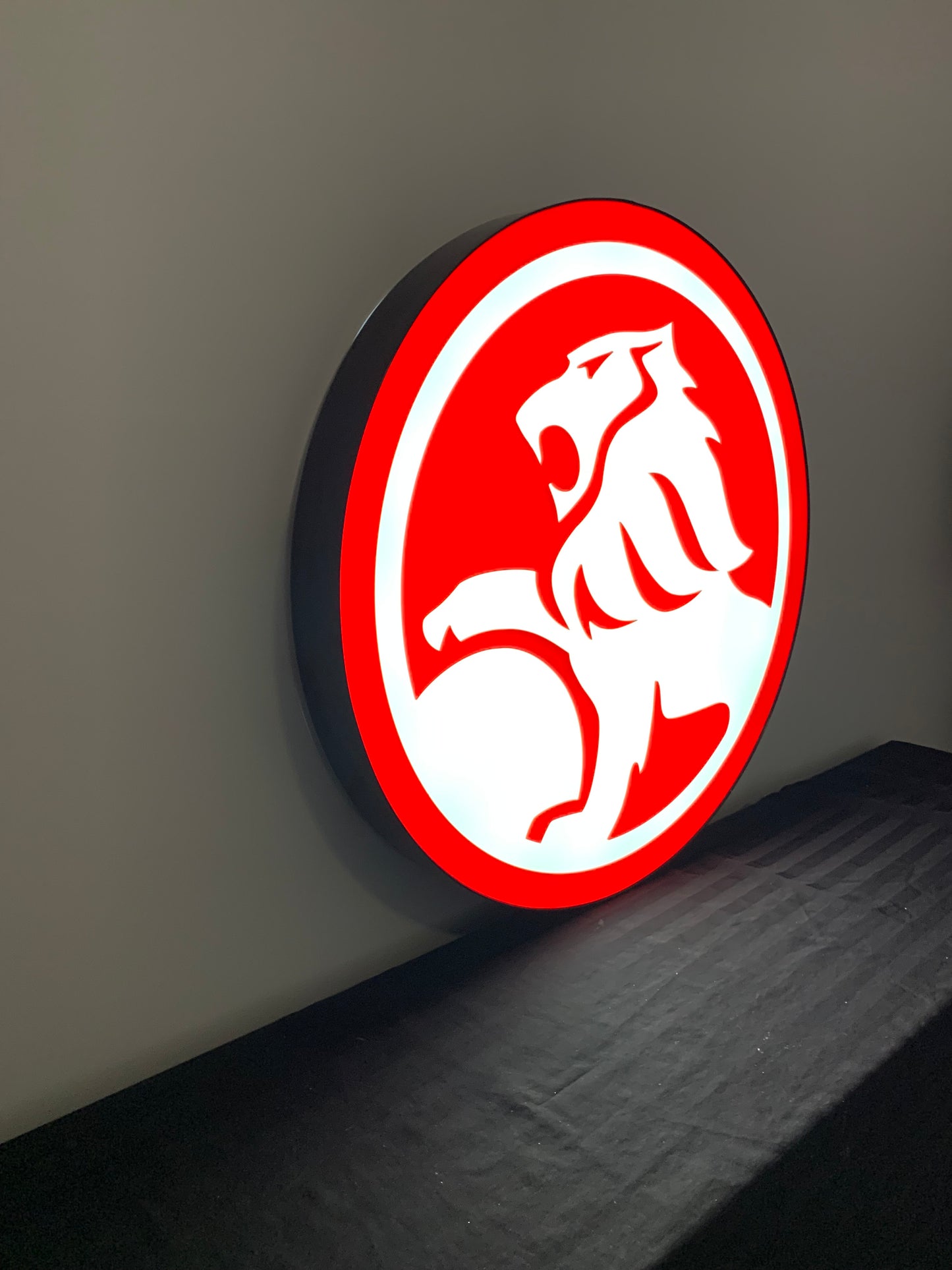Round Holden Lightbox Signs
