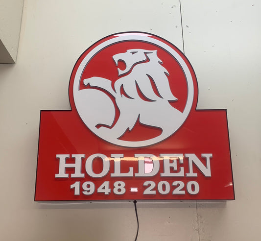 Rip Holden lightbox signs
